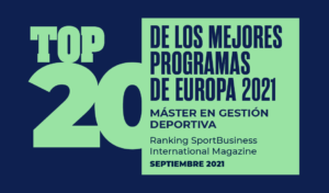 El Máster en Gestión Deportiva de Johan Cruyff Institute, entre los mejores programas de Europa según el ranking de SportBusiness International