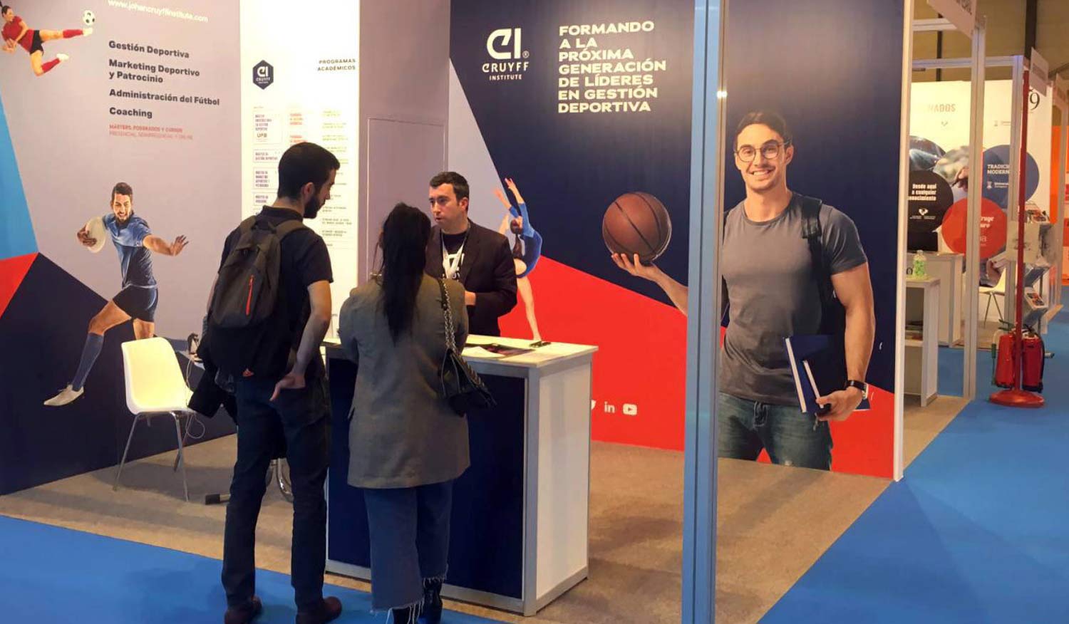 Educational fairs calendar 2022 with the presence of Johan Cruyff Institute