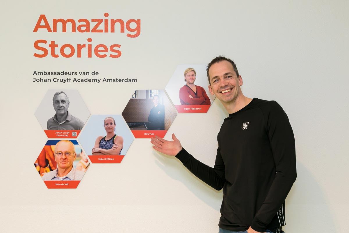 Johan Cruyff Academy Ámsterdam inaugura su espacio Embajadores