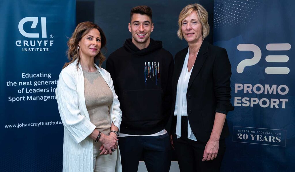 Johan Cruyff Institute and Promoesport collaborate in the academic training of football players