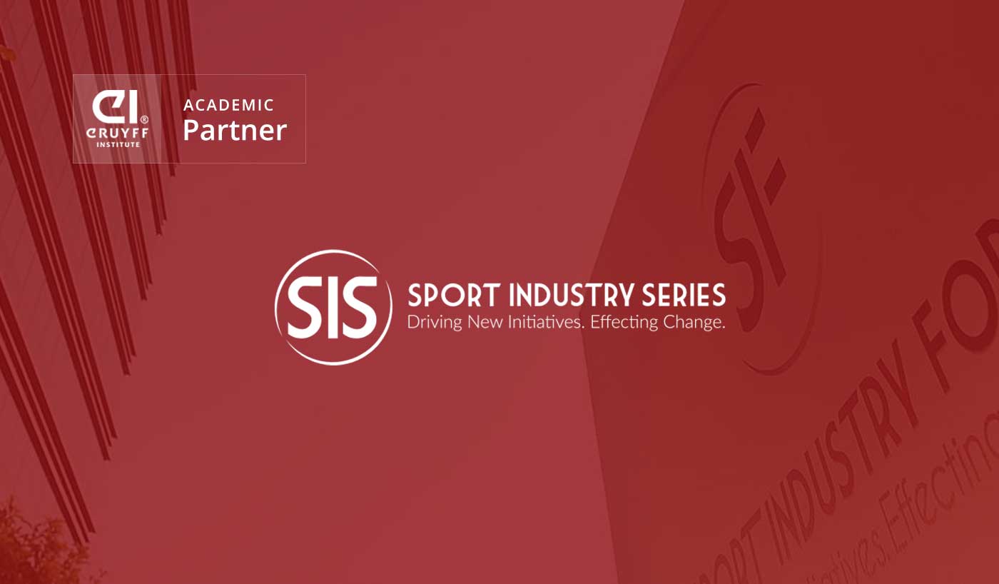Sport Industry Forum 2022 in Abu Dhabi, with the support of Johan Cruyff Institute as Academic Partner