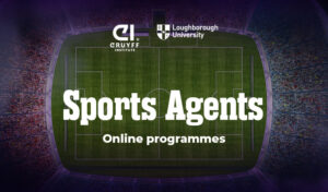 Loughborough University y Johan Cruyff Institute lanzan dos programas online únicos para agentes deportivos