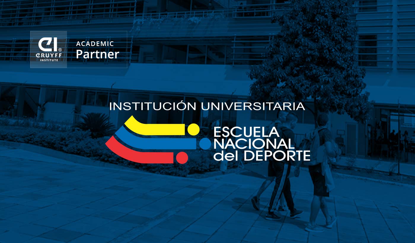 Johan Cruyff Institute, new academic partner of the Institución Universitaria Escuela Nacional del Deporte de Cali