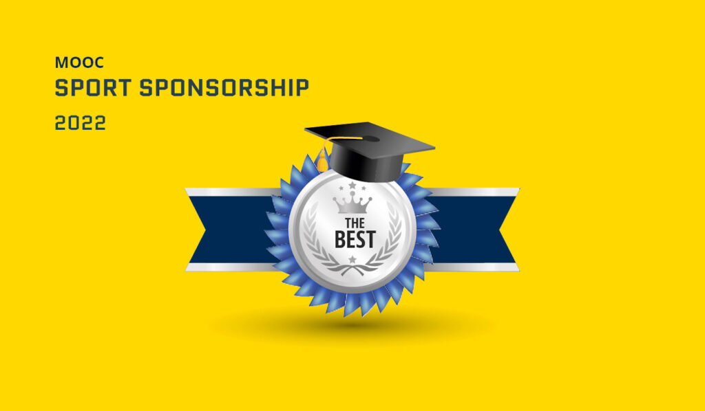 Francisco Ventosa and Erika Vicente, winners of the 2022 Sport Sponsorship MOOC