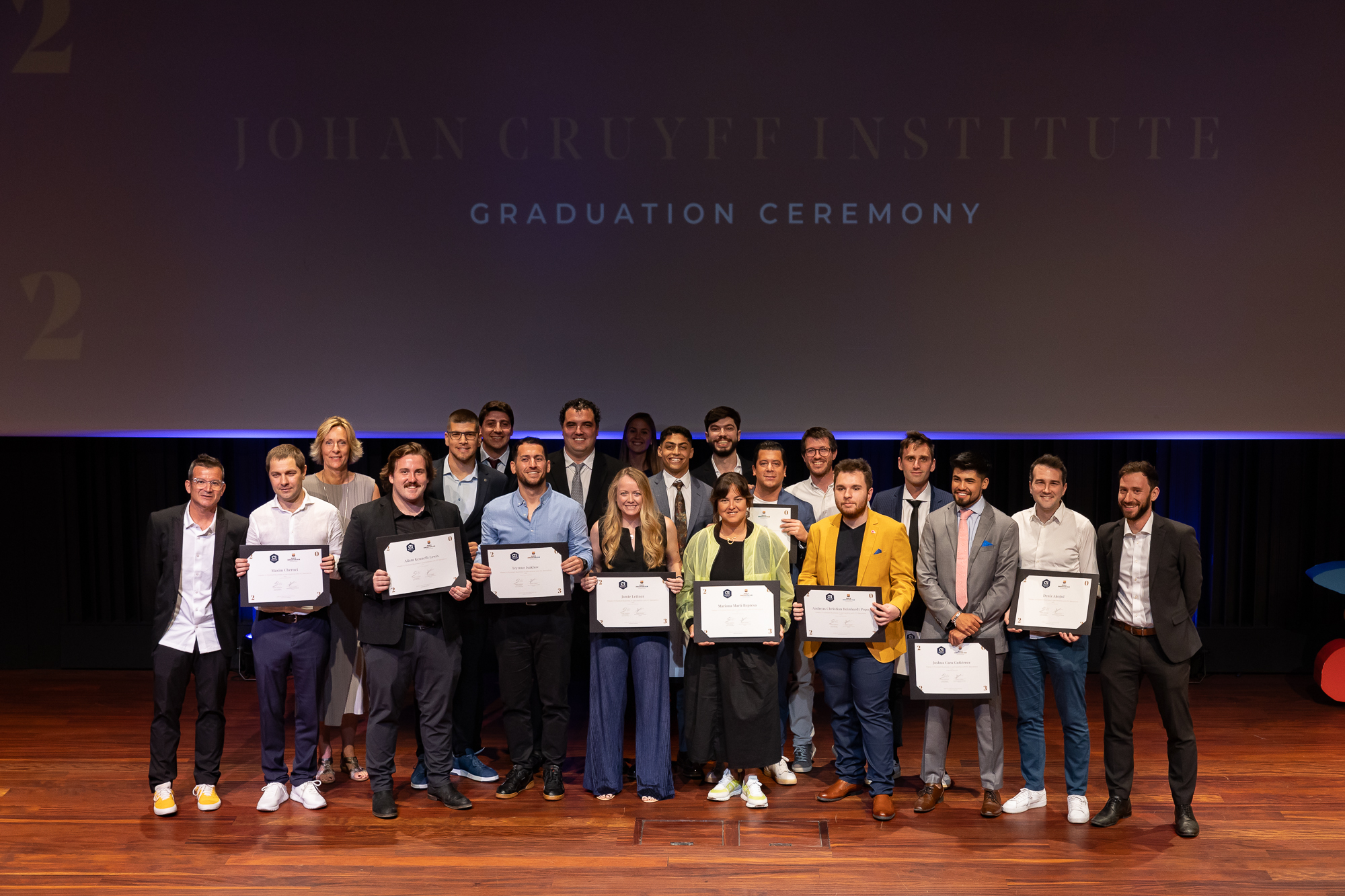Olympic spirit at Johan Cruyff Institute's 2023 graduations