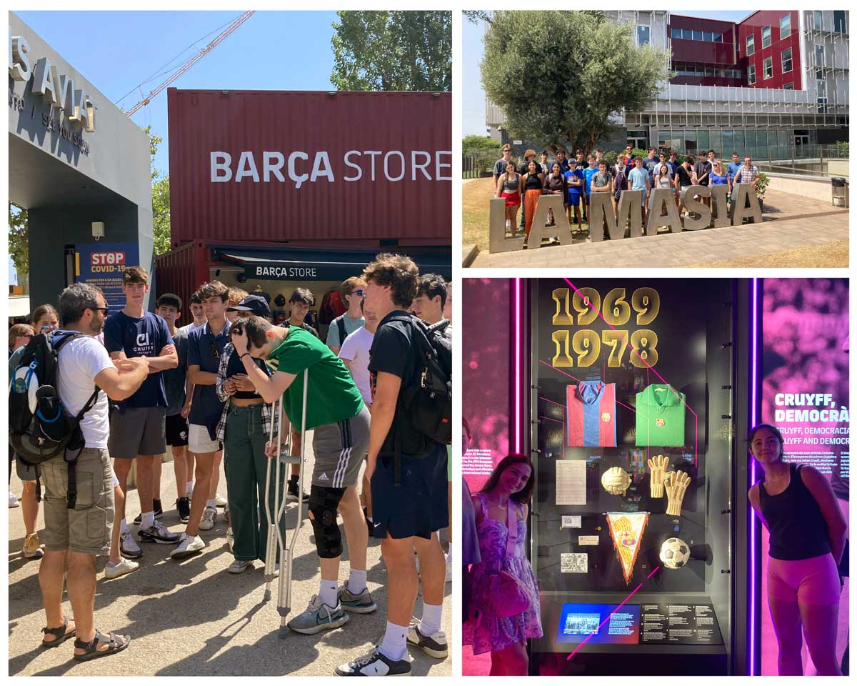 Discovering the sports industry on a study trip to Barcelona