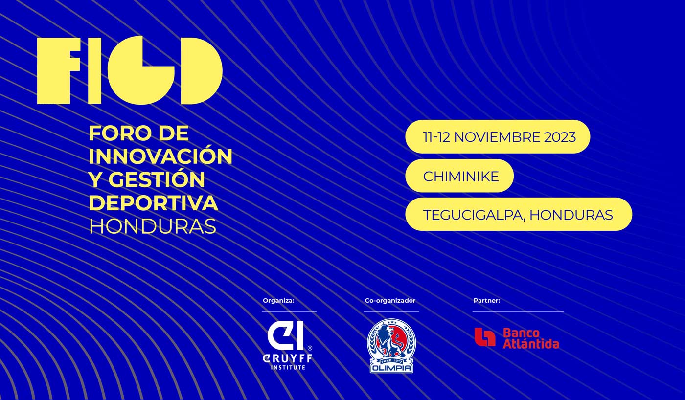 Johan Cruyff Institute organizes the first Sports Innovation and Management Forum in Honduras