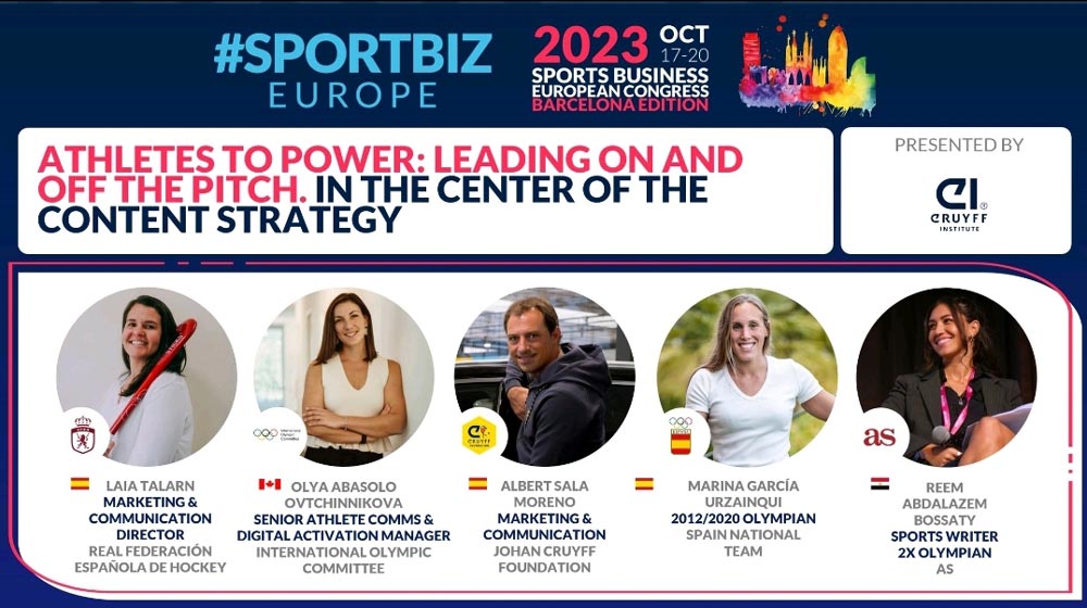 SPORTBIZ EUROPE, de nuevo en Barcelona con Johan Cruyff Institute como Learning Partner