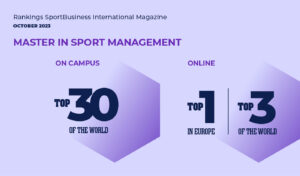Johan Cruyff Institute's Online Master in Sport Management, the best in Europe