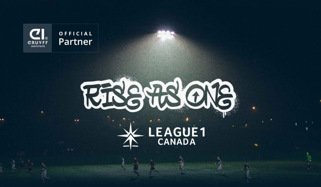 Johan Cruyff Institute and League1 Canada Join Forces to Boost Education in Canadian Football.