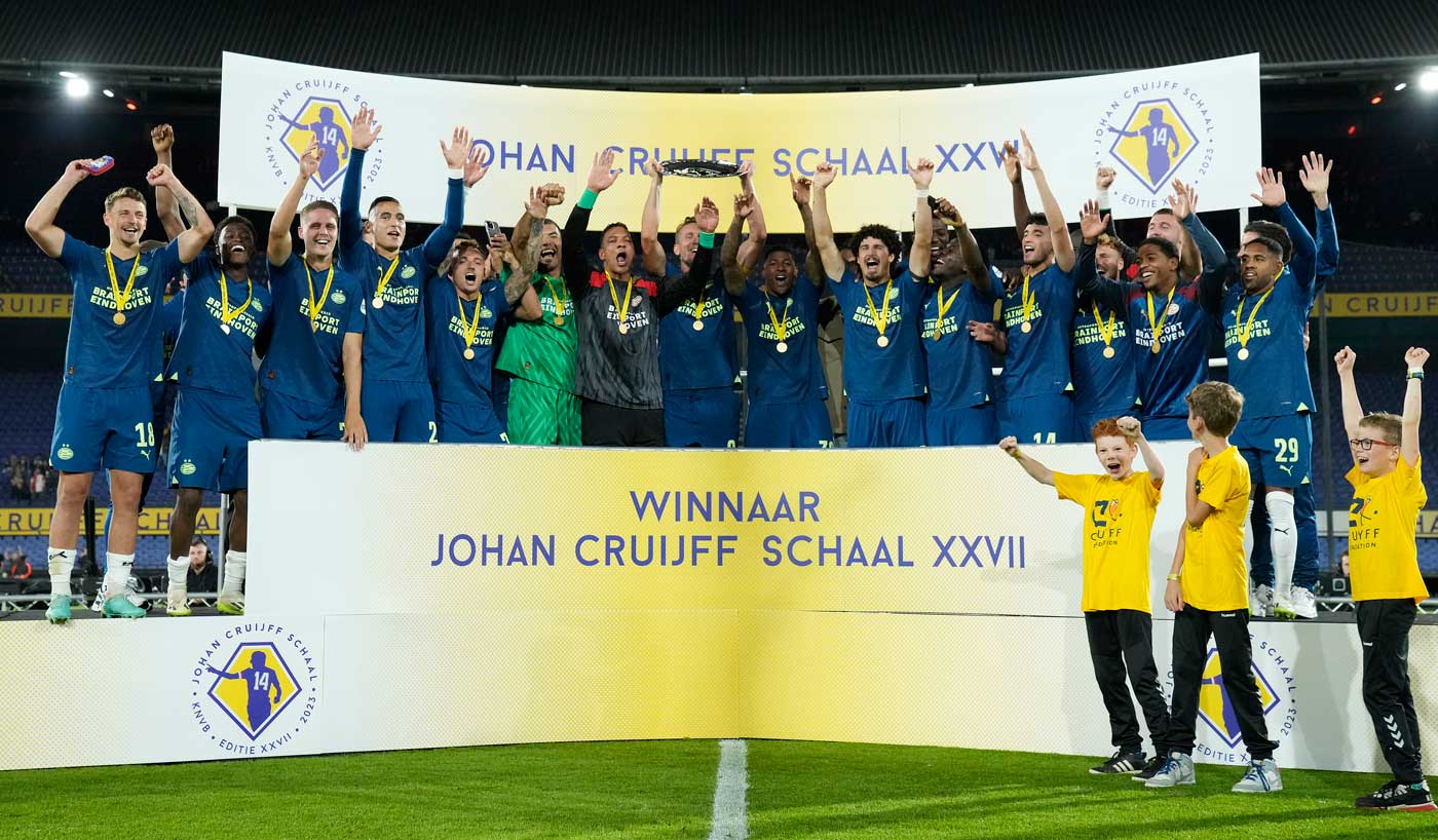 Johan Cruyff Institute will offer two scholarships for a specialized online course in the sports sector at the Johan Cruyff Shield 2024.
