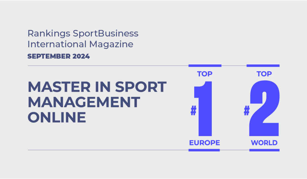 Johan Cruyff Institute's Master in Sport Management Online, the best in