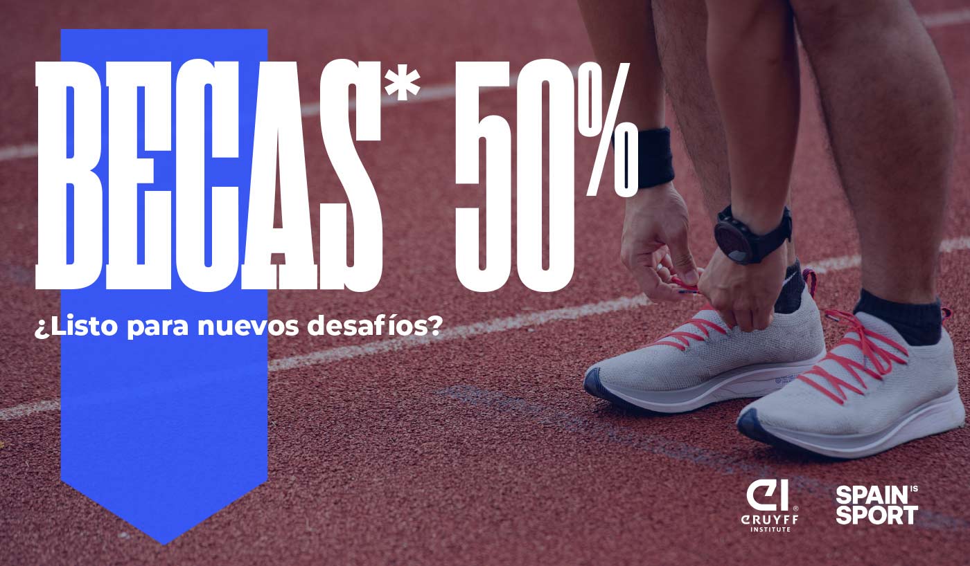 Johan Cruyff Institute anuncia un nuevo programa de becas en conjunto con Spain is Sport.