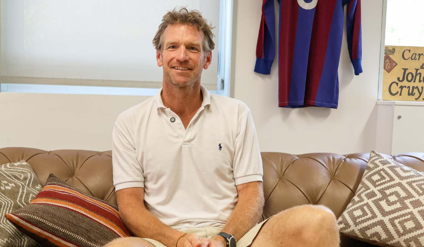 Bram Lomans: "The best learning happens when students tackle real challenges from the sports industry".